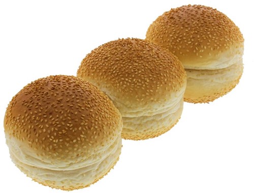 Hamburger Broodje Sesam 6 Stuks