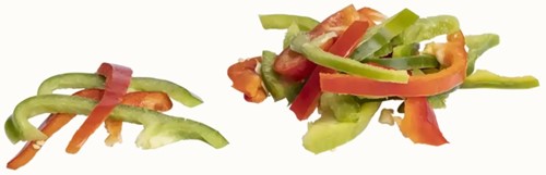 Paprika rood-groen julienne 1kg
