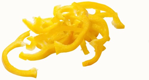 Paprika geel julienne 4mm 1kg