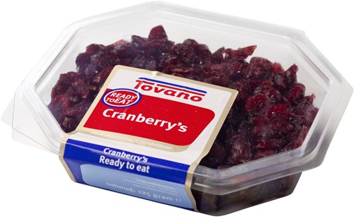 Gedroogde Cranberries 125 Gr
