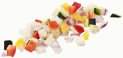 Ratatouille brunoise 10mm 1kg