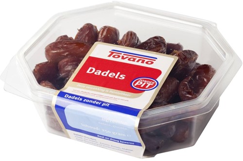 Dadels zonder pit 250 gr