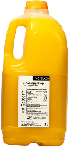 Sinaasappelsap vers 2 ltr