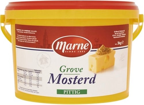 Marne Mosterd Grof 3 Kg