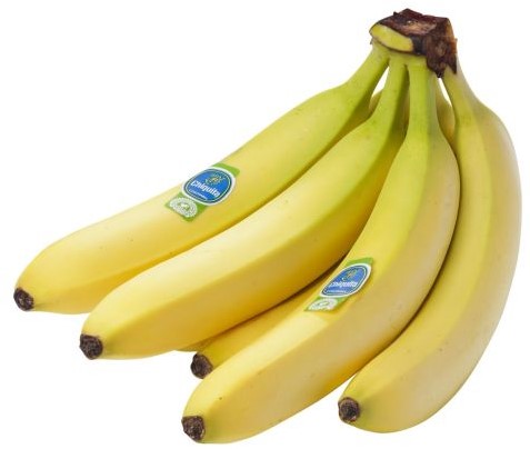 Bananas [Green] Chiquita Packed 5 pcs/1 kg