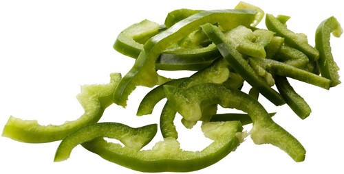 Paprika Strips Groen 2,5 Kg