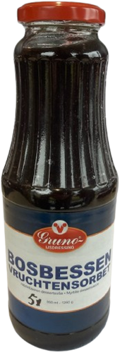 Sorbetsaus Bosbessen 990 Ml