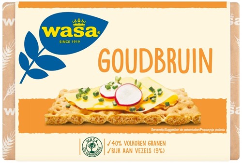 Wasa Knackebrod Goudbruin 6x245 gr