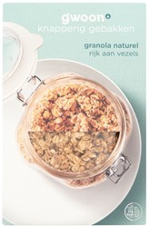 G'woon Granola Naturel 6x500 Gr