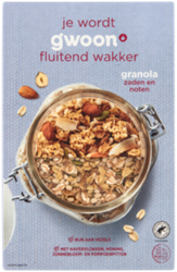 G'woon Granola Noten & Zaden 6x500 Gr