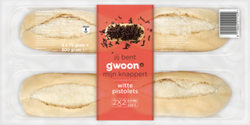 G'woon Baguettes Wit 15x2x150 Gr