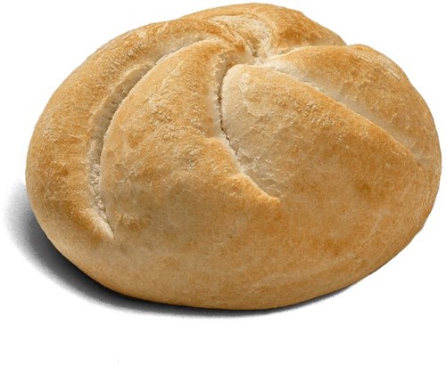 Deluxe Kaiserbroodje Wit 100x55 Gr. 