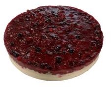 Bosvruchtentaart ongesneden 1250 Gr