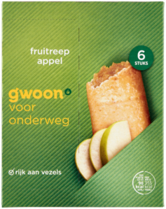 G'woon Fruitbiscuit Appel 20x218 Gr