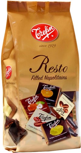 Napolitain Chocolaatje Resto Ass. 1Kg[+/- 135 st.]