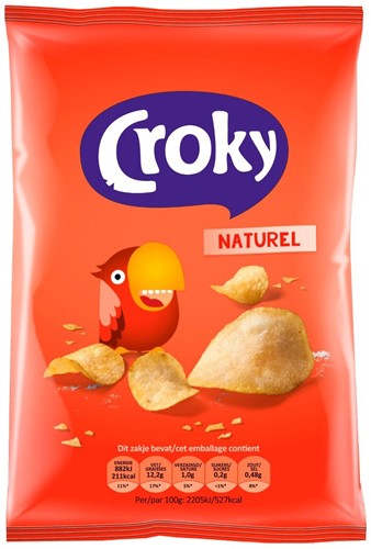 Croky Potato Chips 20x40 Gr