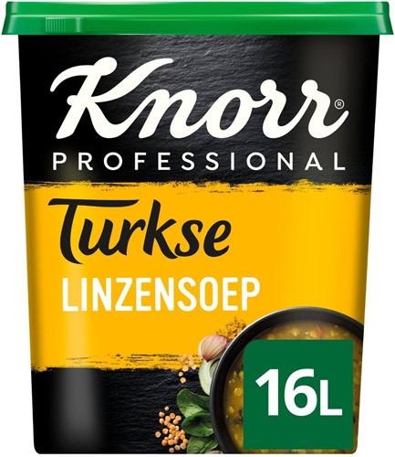 Knorr Professional Turkse Linzensoep 16 ltr, 1,44Kg