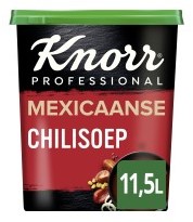 Mexicaanse Chilisoep opbrengst 11,5 ltr 1,12 Kg