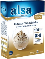 Alsa Stracciatella Mousse 2 x 400 Gr