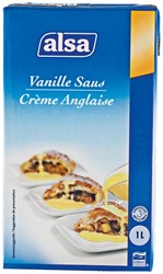Alsa Dessert Sauce Vanilla 1 Ltr