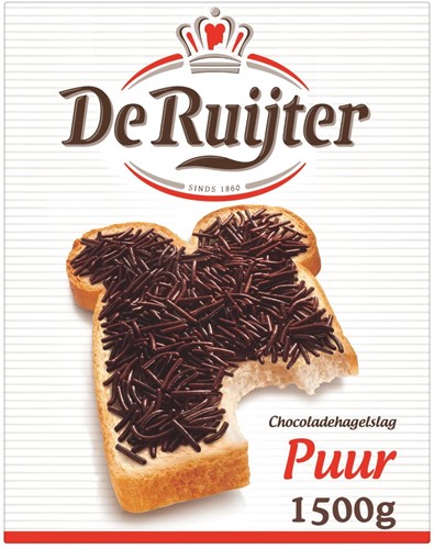 De Ruijter Hagelslag Puur 1.5 Kg