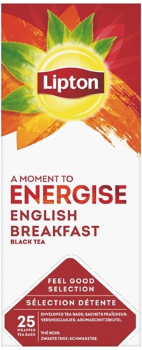 Lipton Feel Good English Breakfast Tea 6x25x2 Gr