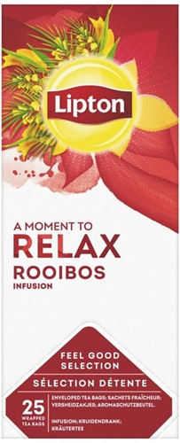 Lipton Feel Good Rooibos Tea 6x25x2 Gr