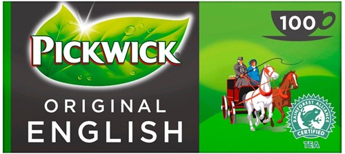 Pickwick Engelse Melange Theezakjes envelop 100x2 Gr