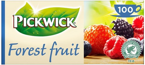 Pickwick Bosvruchten thee 100X2 Gr