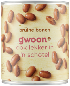 G'woon Bruine Bonen 800 Gr
