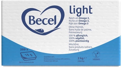 Becel Cups Margarine Light 38% 200X10 Gr