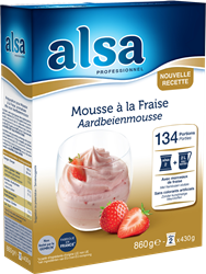 Alsa Strawberry Mousse 6x860 Gr