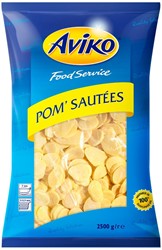 Aviko Aardappelschijf (Pom' Sautées)  2,5 Kg