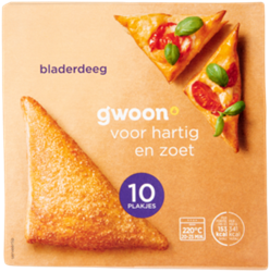 g'woon Puff Pastry 10 × 10 Sheets