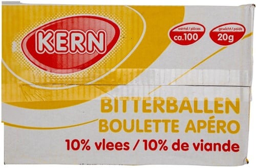 Kern Bitterballen 10% 100X20 Gr