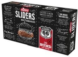 Mini Hamburger Sliders 24x66 gr