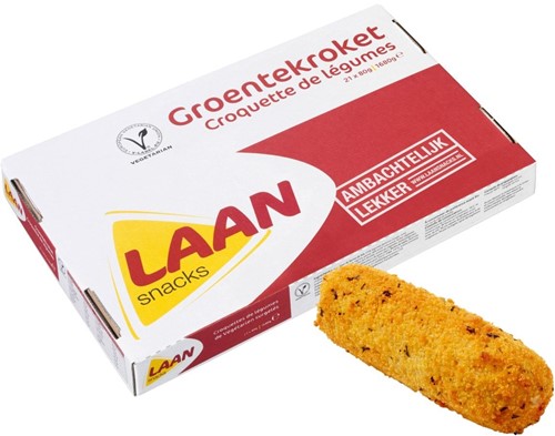 Laan Groentekroket 21x80 Gr