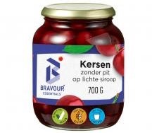 Bravour Cherries Pitted in Syrup 700 gr