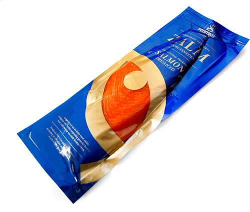 Zalmzijde Gerookt Gesneden ca. 1,0-1,3 Kg (stuks prijs)