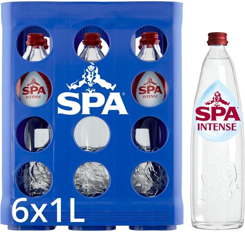 Spa Intense [Rood] 6X100 cl (GLAS)