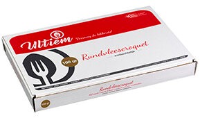 Ultiem Snacks Rundvleescroquet Ambachtelijk 24x100 Gr
