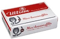 Ultiem Snacks Mini Cheese Soufle 100x25 Gr