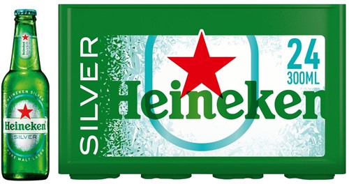 Heineken Pilsener Silver 4% 24x30 Cl