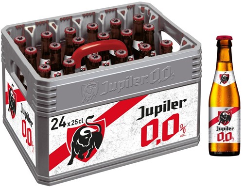Jupiler Alcoholvrij 0% Bier 24X25 cl