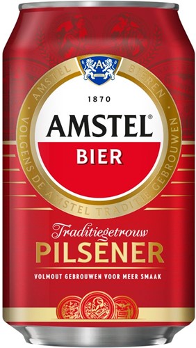 Amstel Bier Blik 24X33 cl