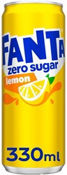 Fanta Lemon Blik Zero 24X33 cl