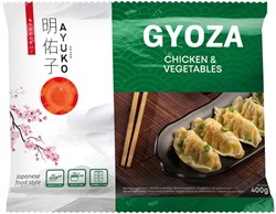 Gyoza Chicken/Vegetables AYUKO bag 400 gr