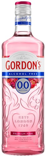 Gordon's Pink Gin Alcoholvrij 0.0% 70 cl