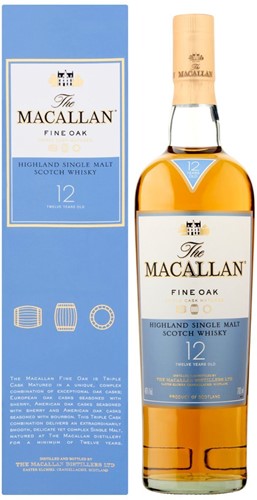 The Macallan Single Malt Whisky 40% 0.7 Ltr