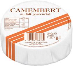 Camembert 240 Gr Barre Orange (piece price)